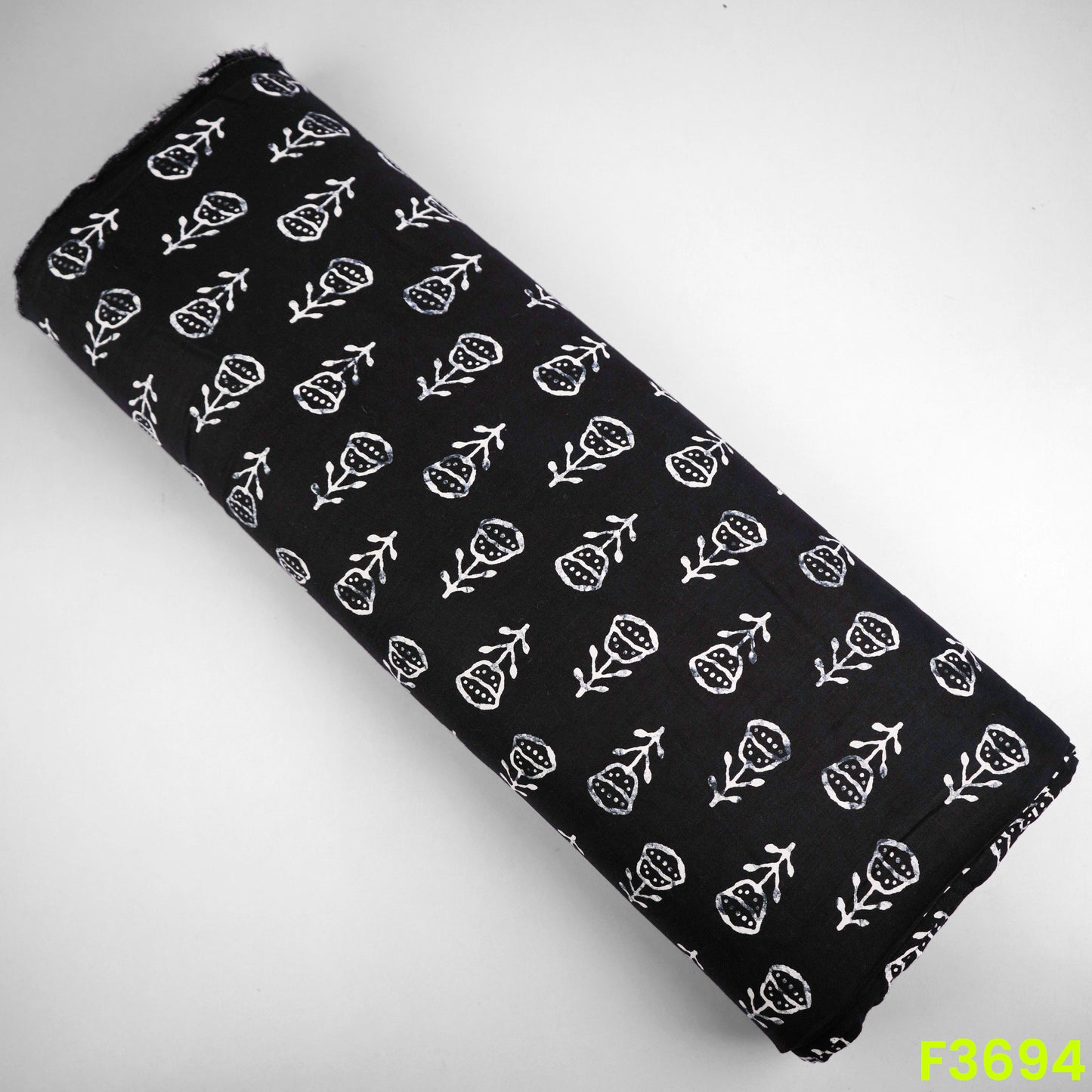 Digital Printed Rayon Cotton Fabric-F3694