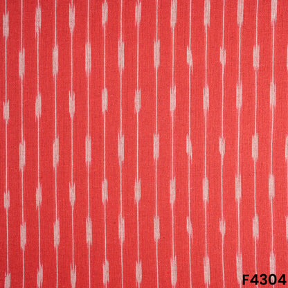 Ikkat Handloom Cotton Fabric- F4304