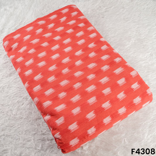 Ikkat  Handloom Cotton  Fabric- F4308
