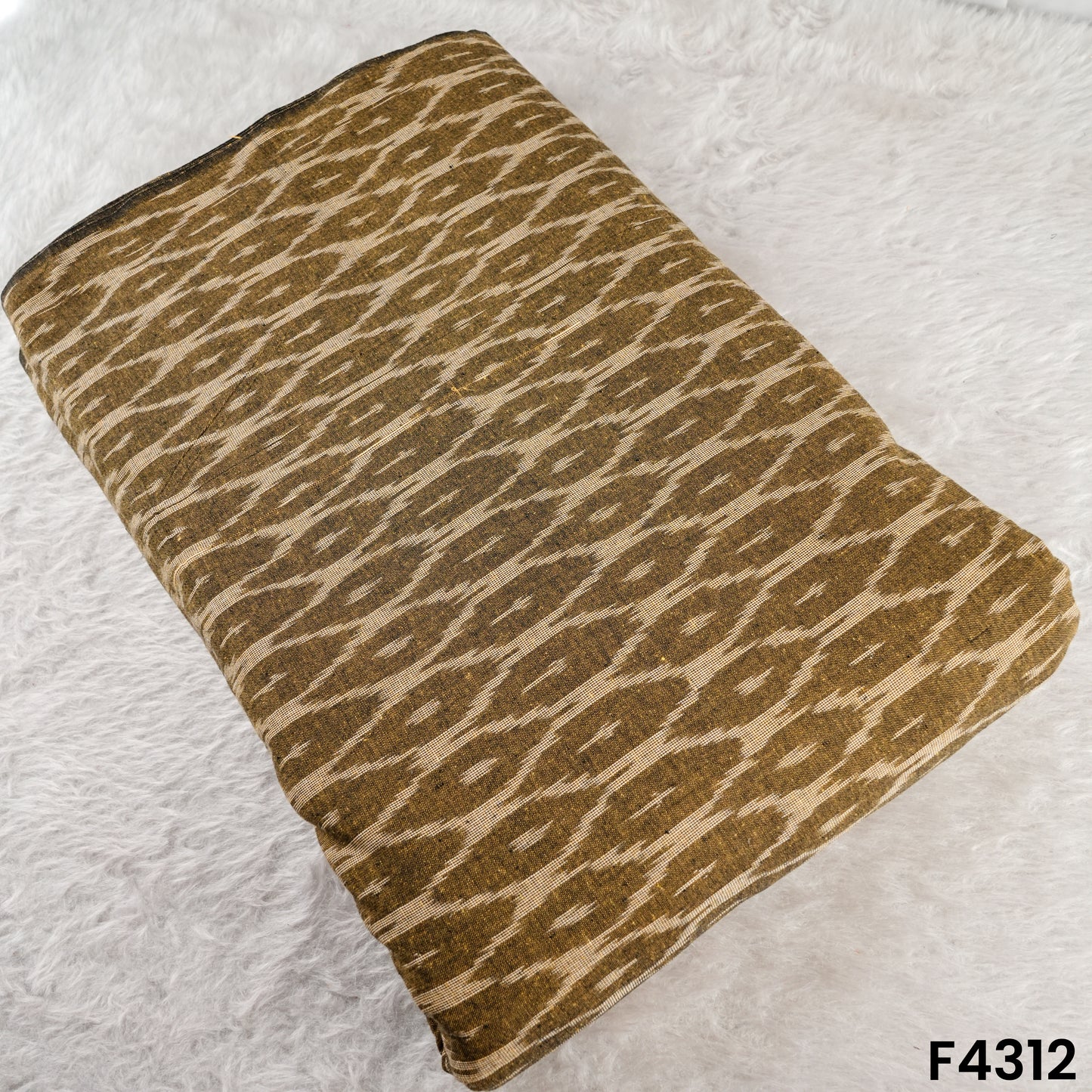 Ikkat  Handloom Cotton Fabric- F4312