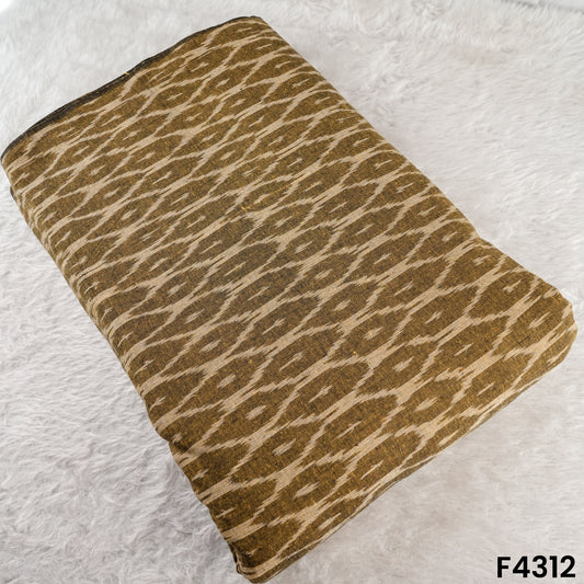 Ikkat  Handloom Cotton Fabric- F4312