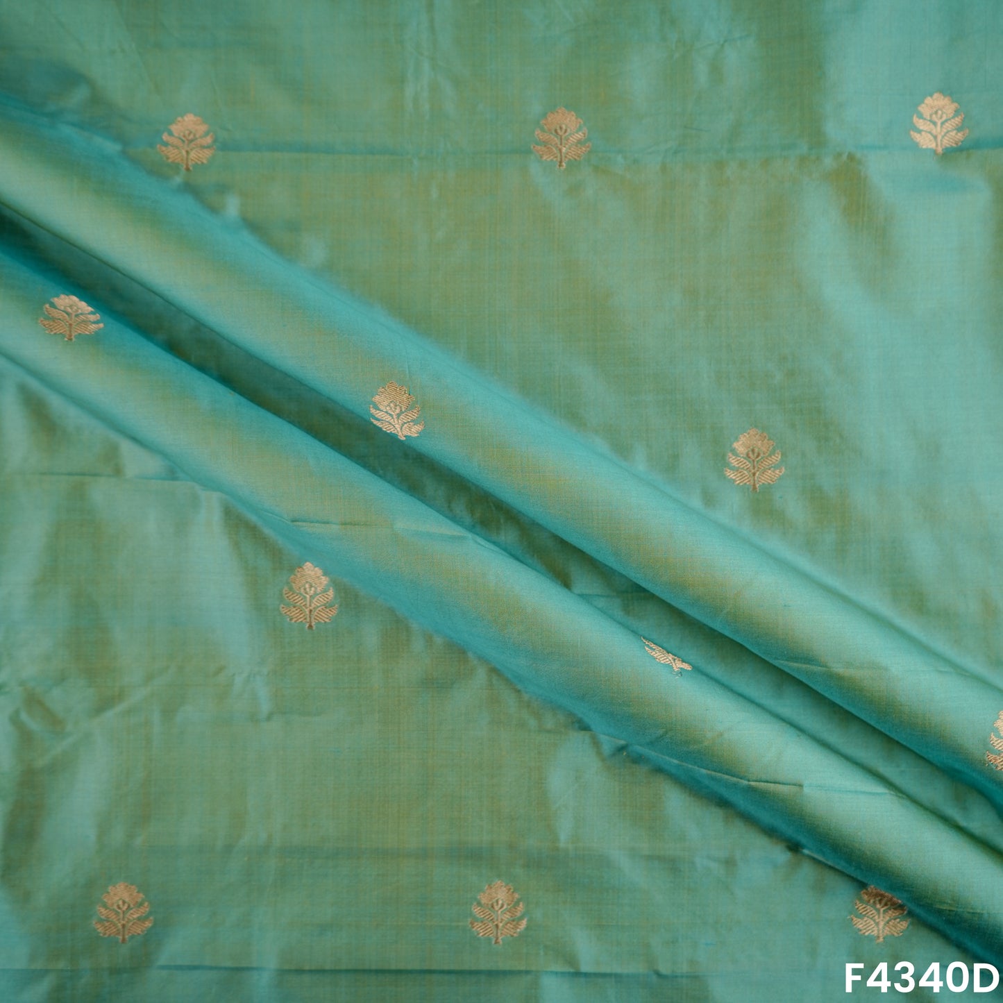 Pure Banarasi Silk Fabric-F4340
