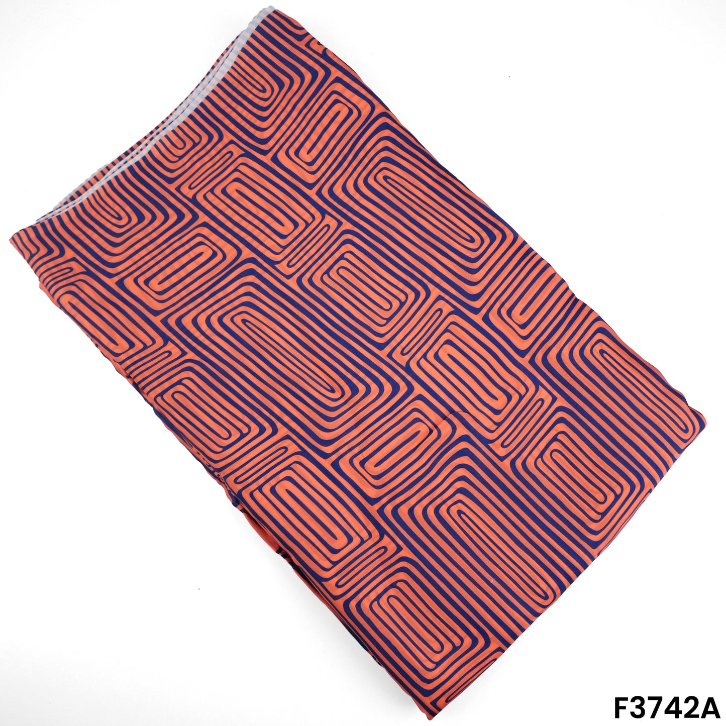 Digital Print Satin Crepe Fabric-F3742