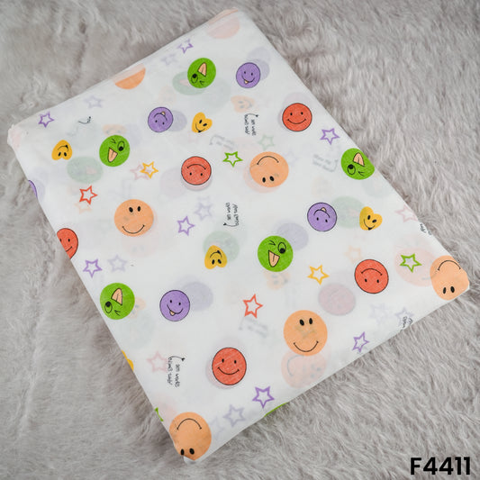 Baby Printed Cotton Fabric-F4411