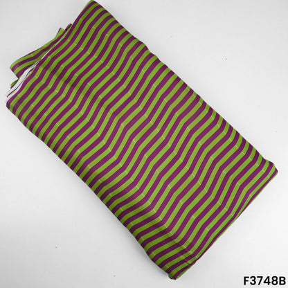 Digital Print Satin Crepe Fabric-F3748