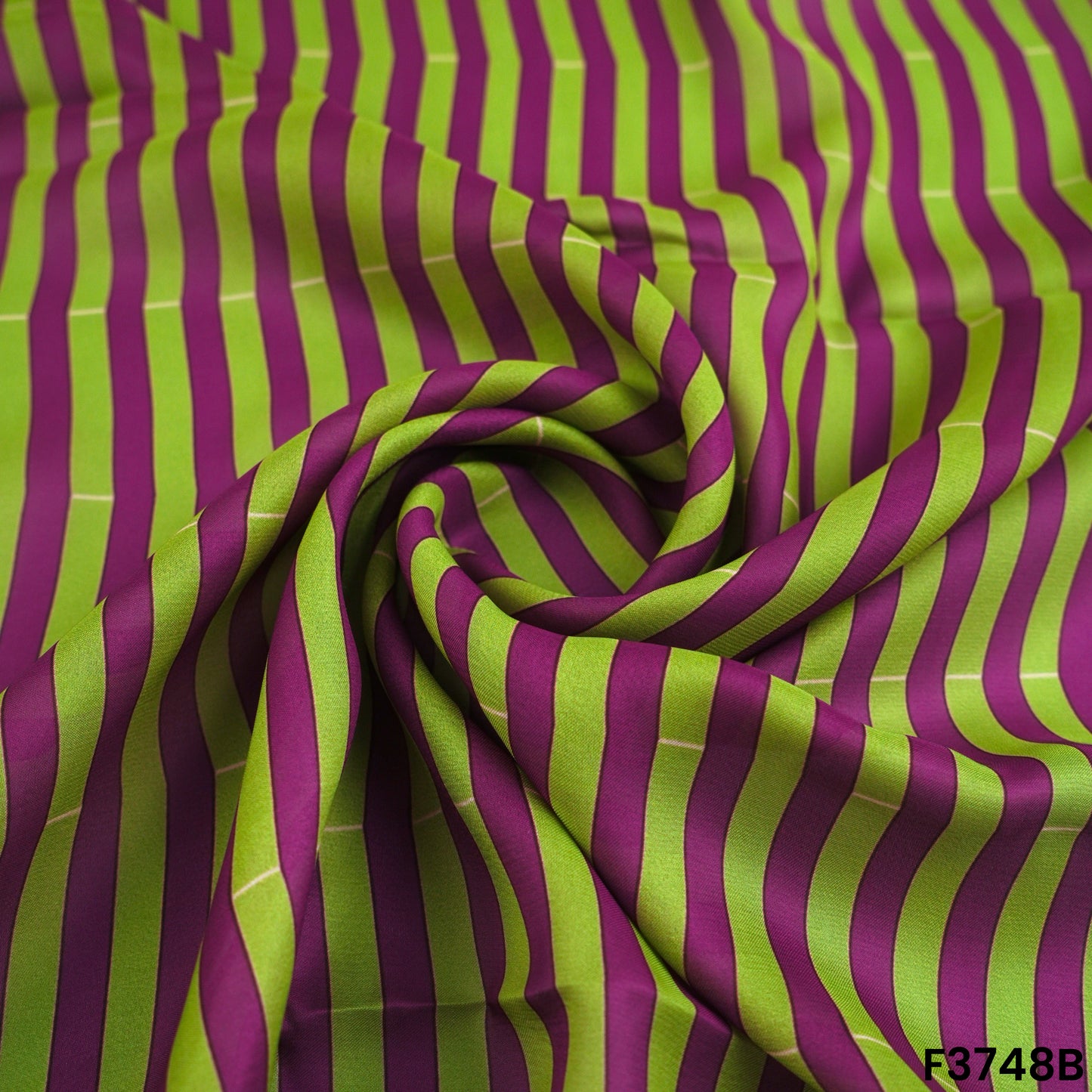 Digital Print Satin Crepe Fabric-F3748