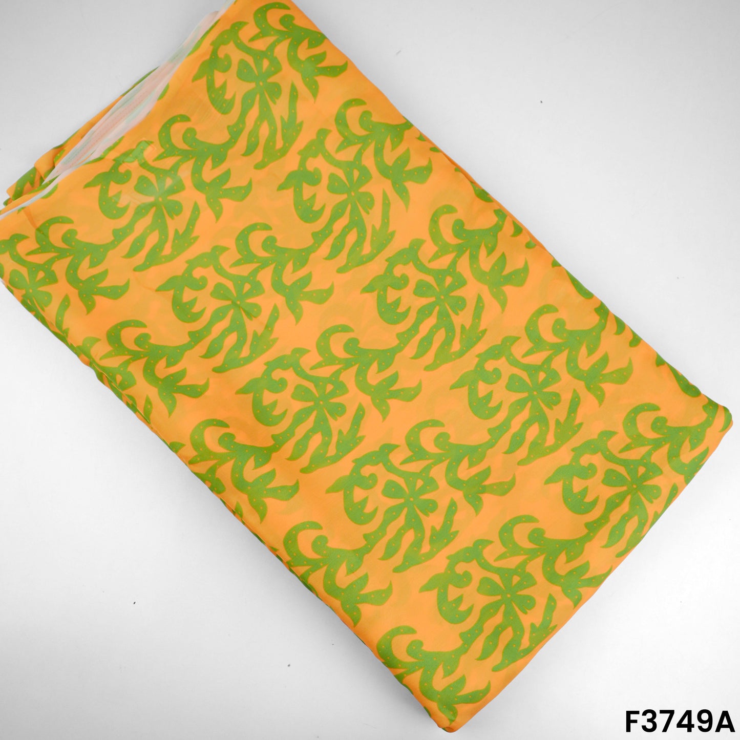 Digital Print Satin Crepe Fabric-F3749