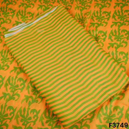 Digital Print Satin Crepe Fabric-F3749