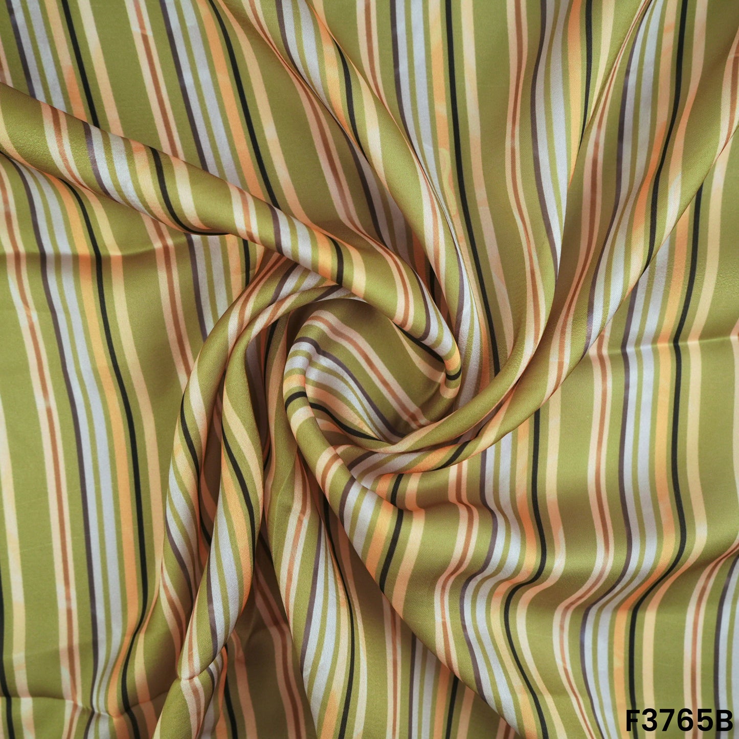 Digital Print Satin Crepe Fabric-F3765