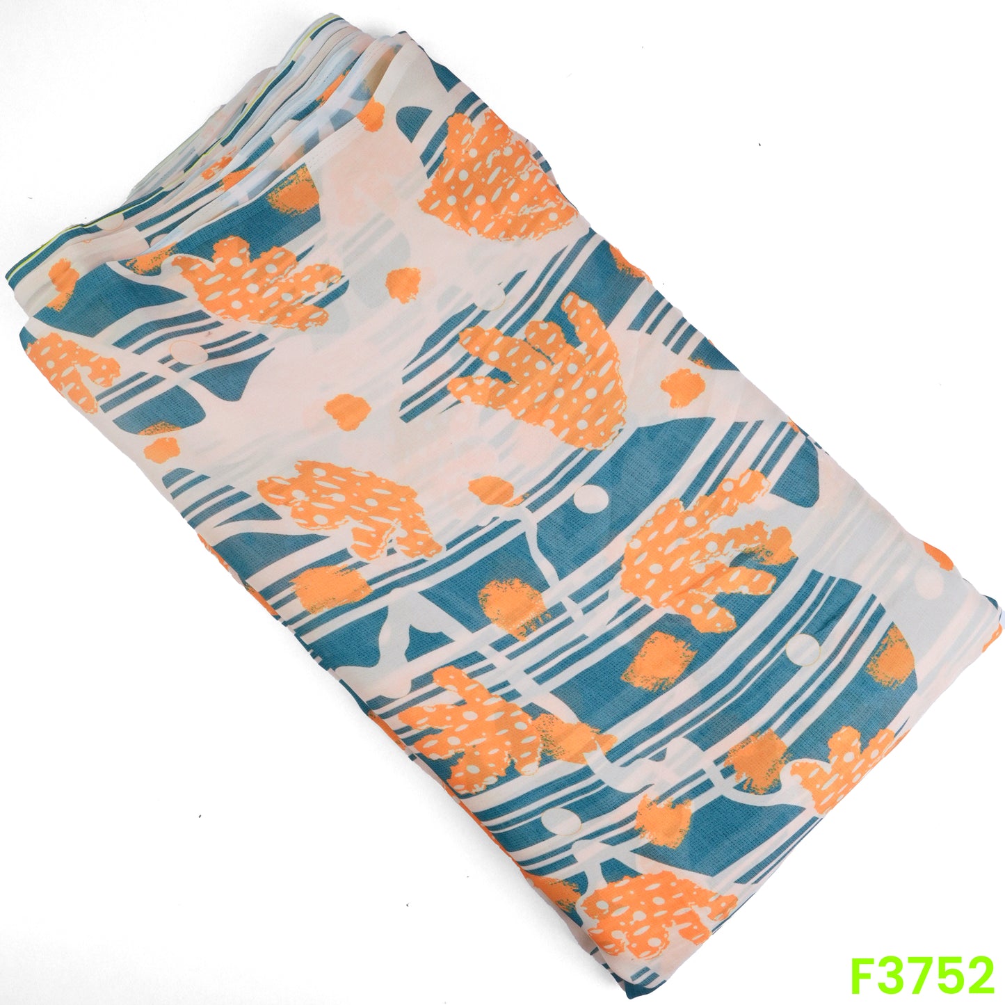 Digital Print Satin Crepe Fabric-F3752