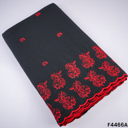 Thread Work Hakoba Cambric Cotton fabric-F4466