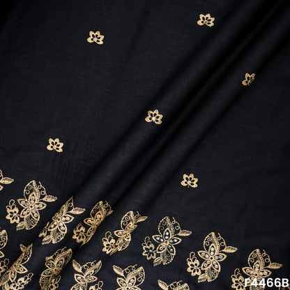 Thread Work Hakoba Cambric Cotton fabric-F4466