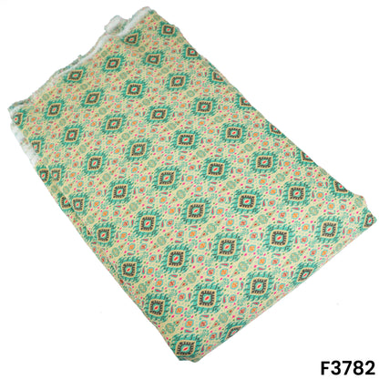 Patola Print Muslin Cotton Fabric- F3782