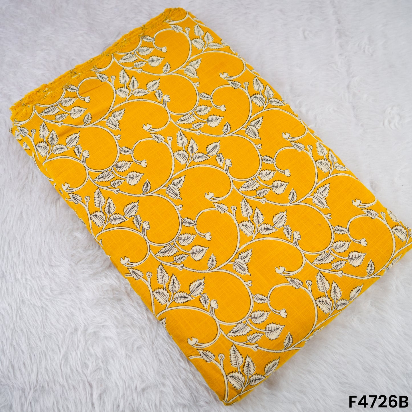 Printed Cotton Slub Fabric- F4726
