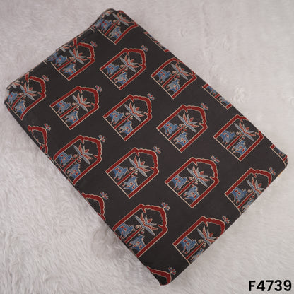 Printed Cambric Cotton Fabric- F4739