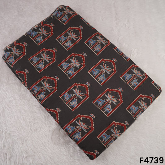 Printed Cambric Cotton Fabric- F4739