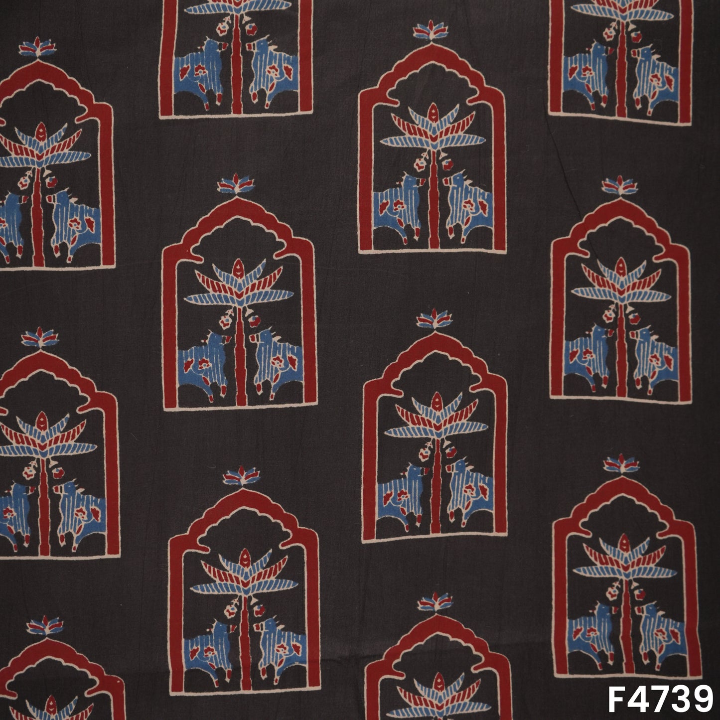Printed Cambric Cotton Fabric- F4739