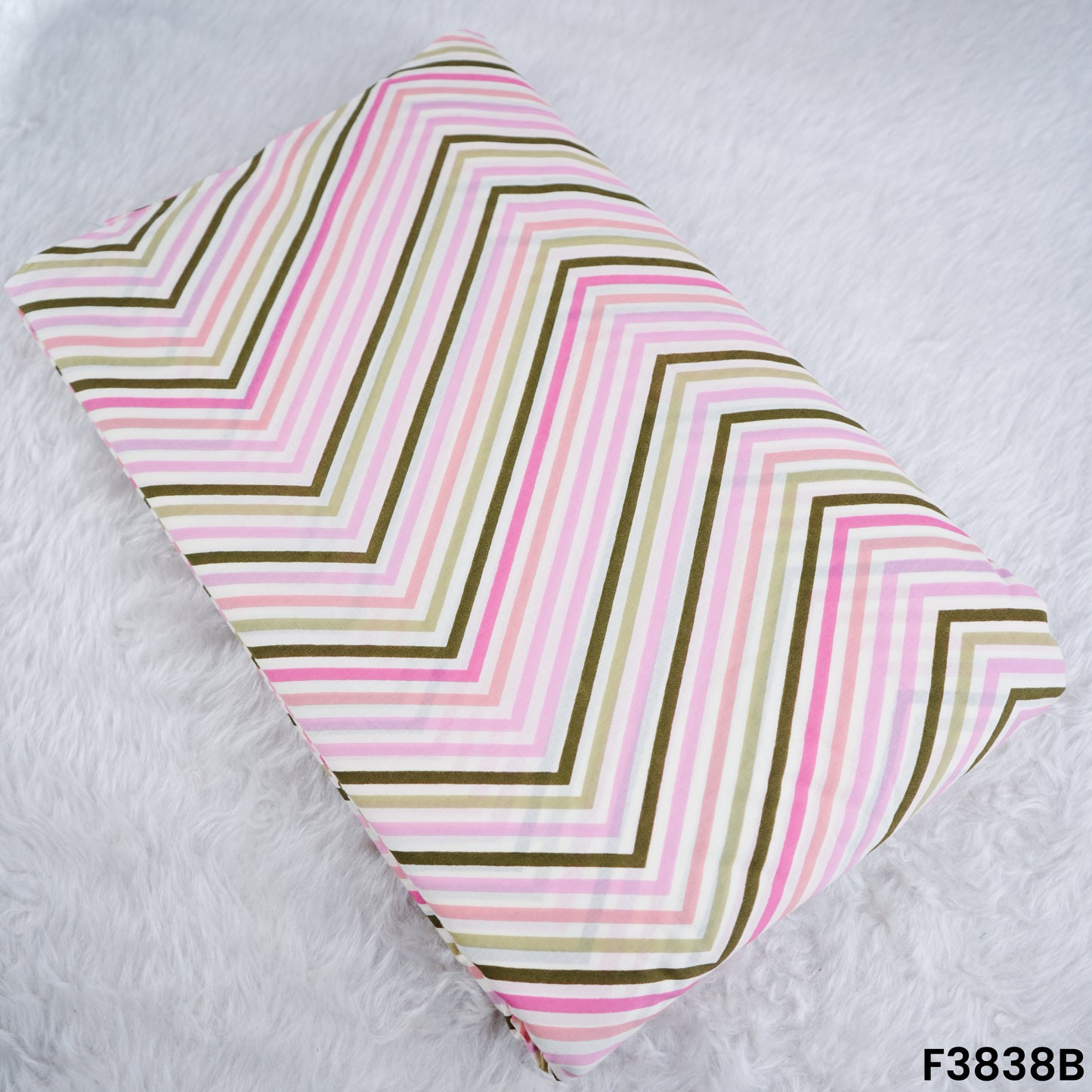 Floral Printed Cambric Cotton Fabric- F3838