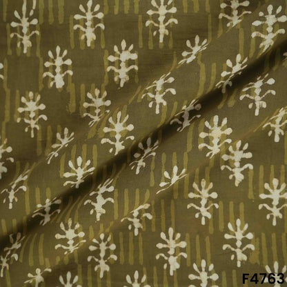 Printed Cambric Cotton Fabric- F4763