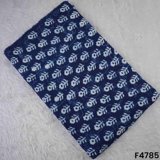 Indigo Print Modal Cotton Fabric- F4785