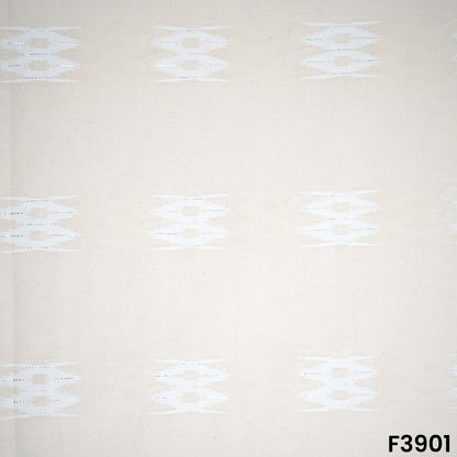 Self Jacquard Kora Cotton Fabric- F3901