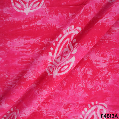 Batik Print Cambric Cotton Fabric- F4813