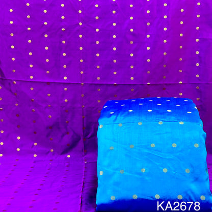 Pure Banarasi Silk Brocade Fabric-KA2678