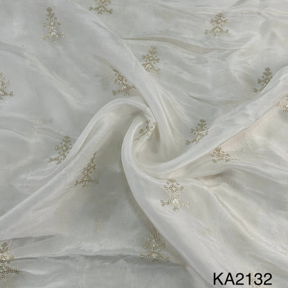 Dyeable Sequins Buti Opara Silk FABRIC-KA2132