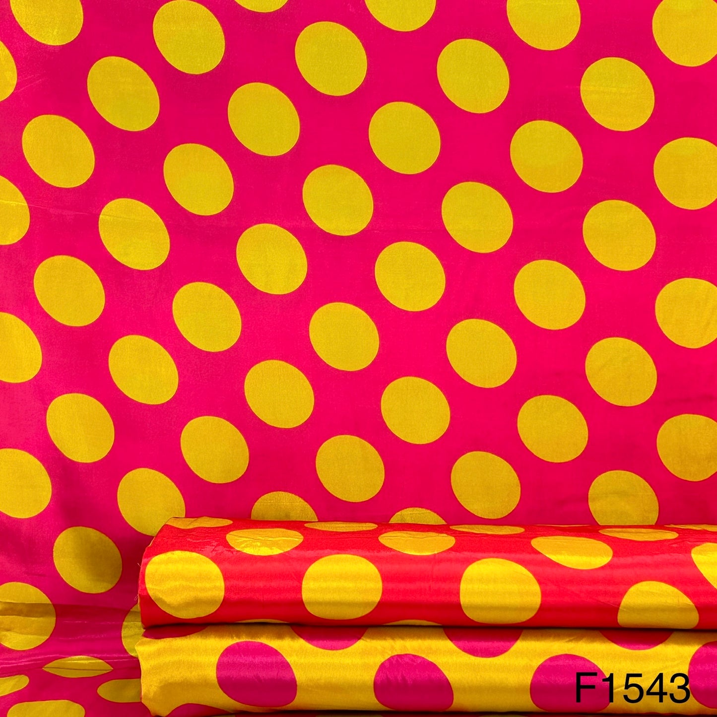 Printed Crepe Fabric F1543