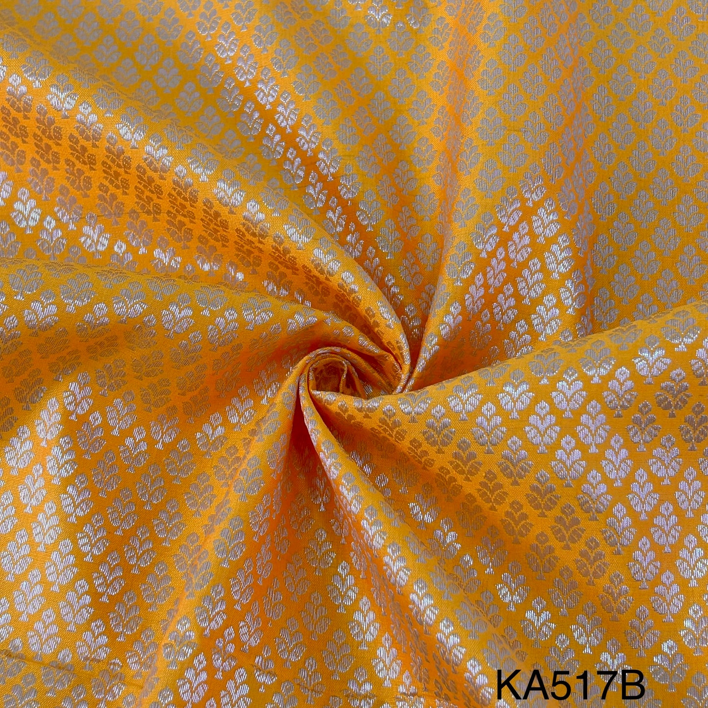 Silk Brocade Fabric-KA517