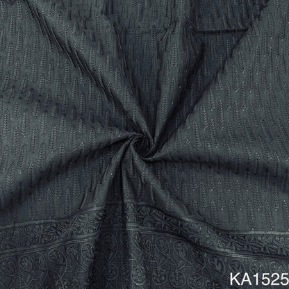 Chikankari Cotton Fabric-KA1525