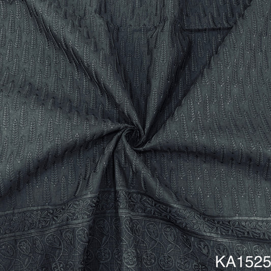 Chikankari Cotton Fabric-KA1525