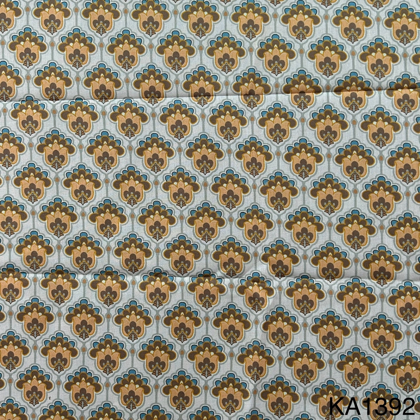 Printed Lilen Cotton Fabric-KA1392