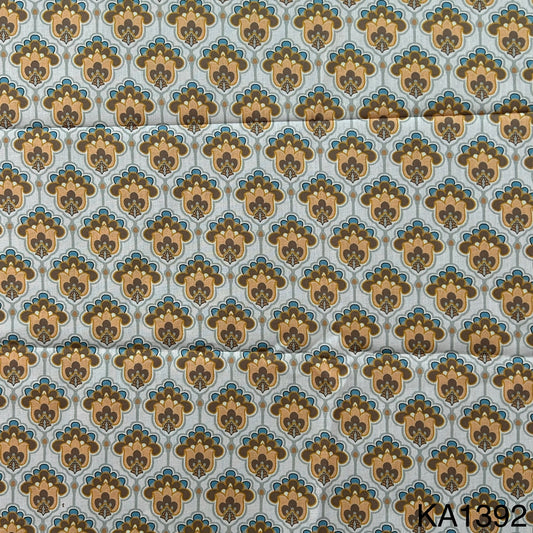 Printed Lilen Cotton Fabric-KA1392