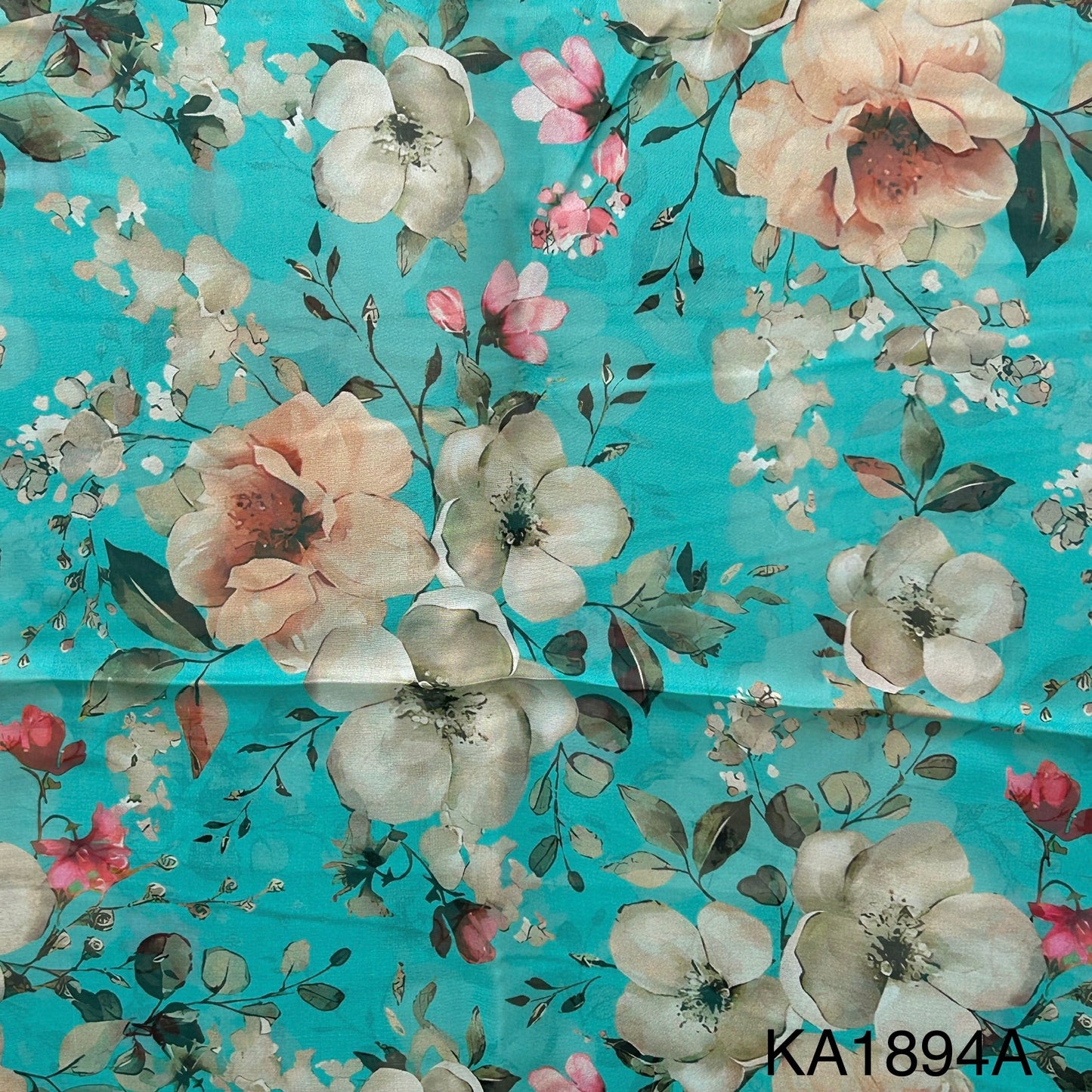 Printed Organza Fabric-KA1894