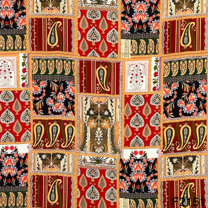 Printed Crepe Fabric - F2151