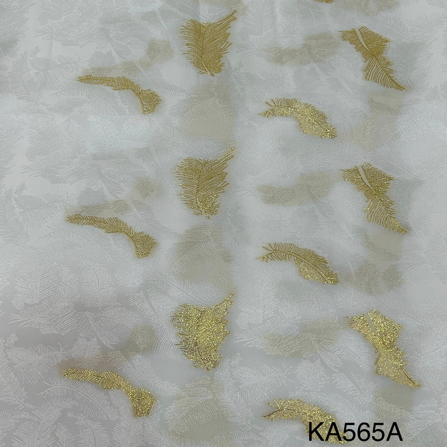 Pure Silk Jaquard Fabric-KA565