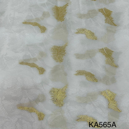 Pure Silk Jaquard Fabric-KA565