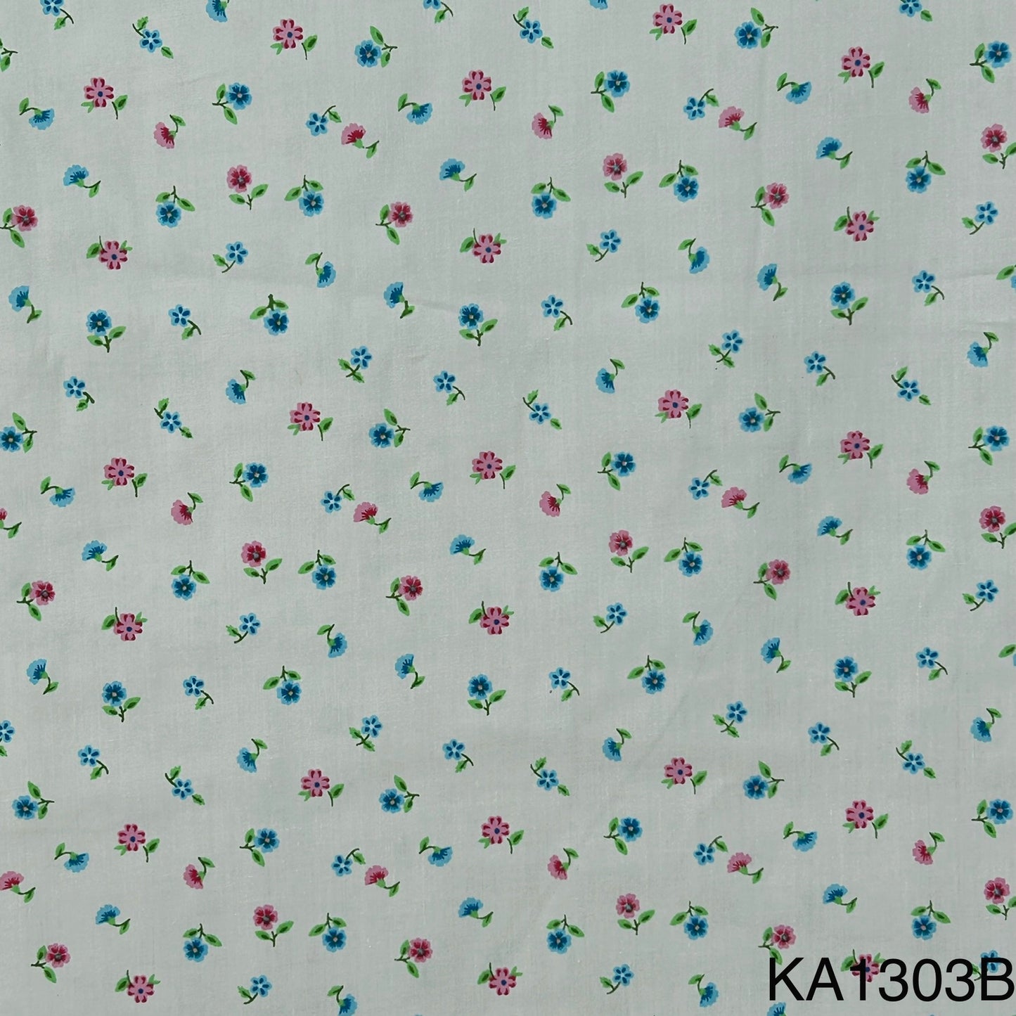 Floral Print Cotton Fabric-KA1303