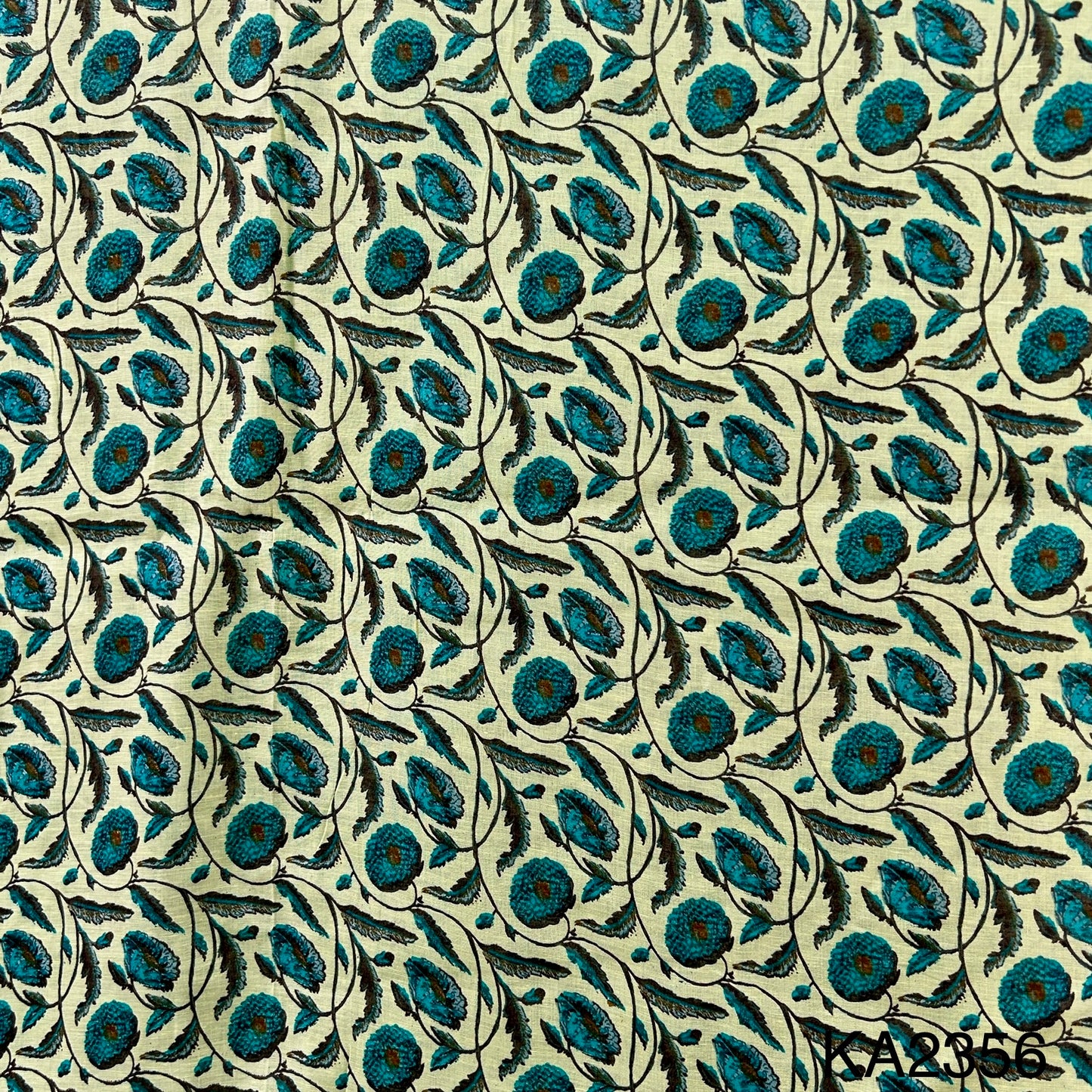 Printed Linen Fabric-KA2356