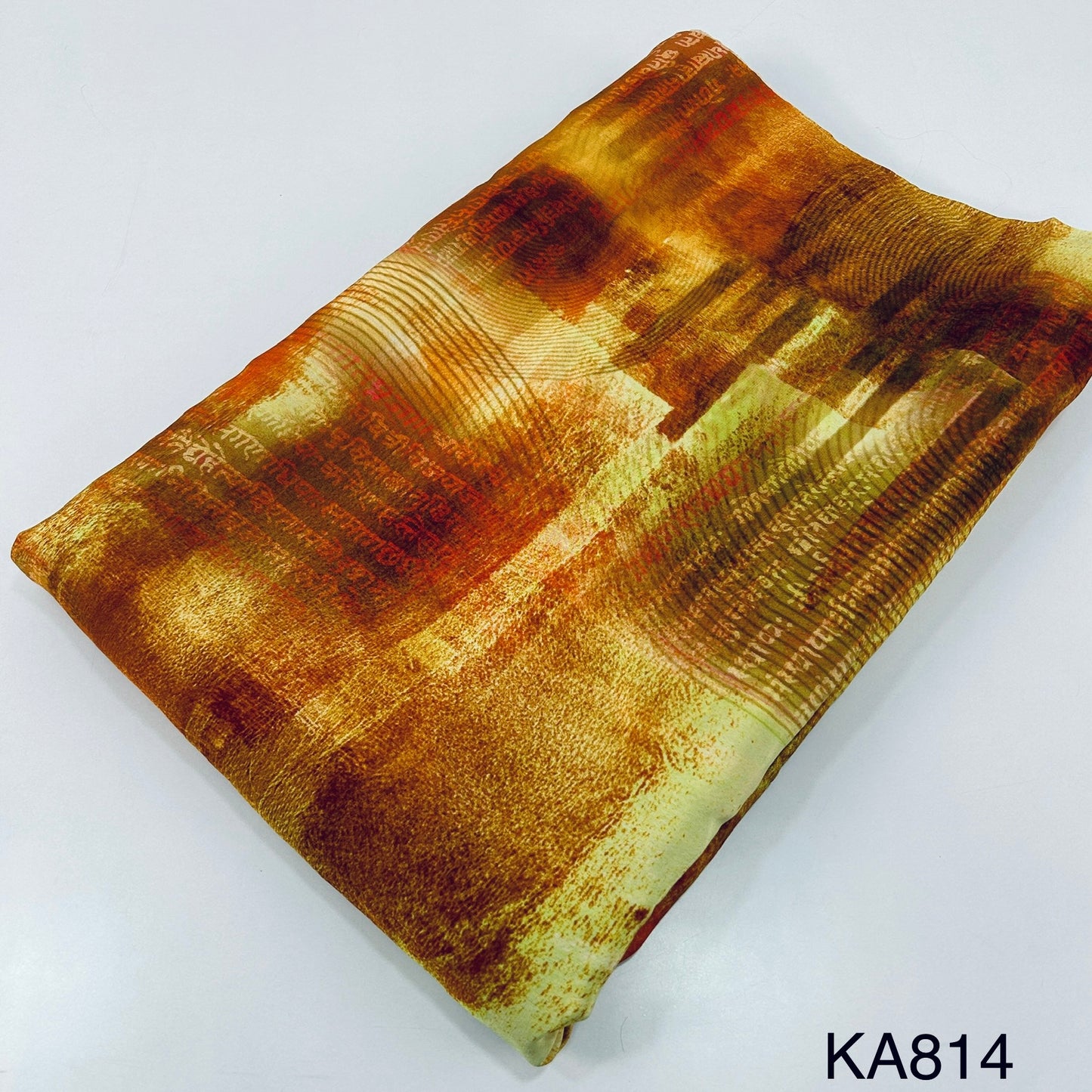 Printed viscose crepe Fabric-KA814