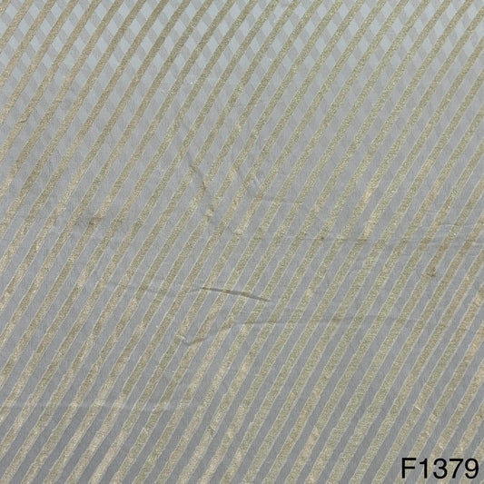 Dyeable Pure Banarasi Georgette Fabric - F1379