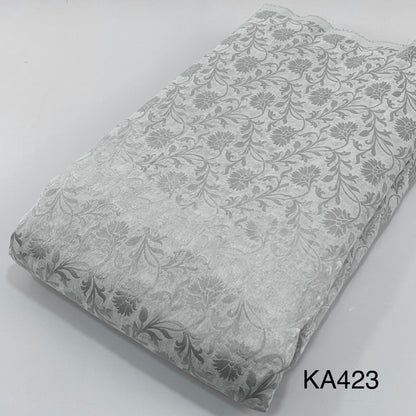 Dyeable Banarasi Georgette Fabric-KA423