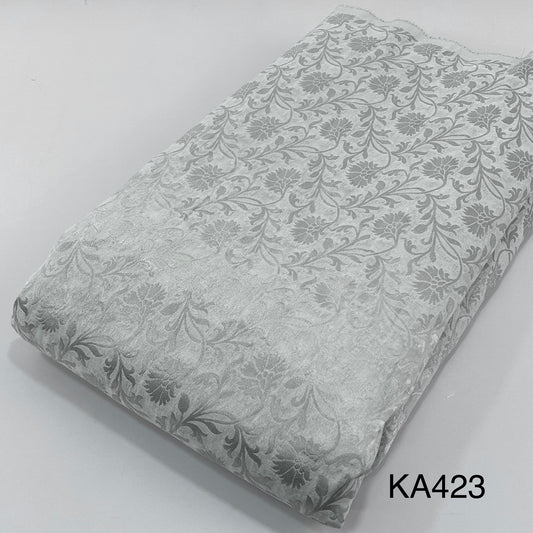 Dyeable Banarasi Georgette Fabric-KA423
