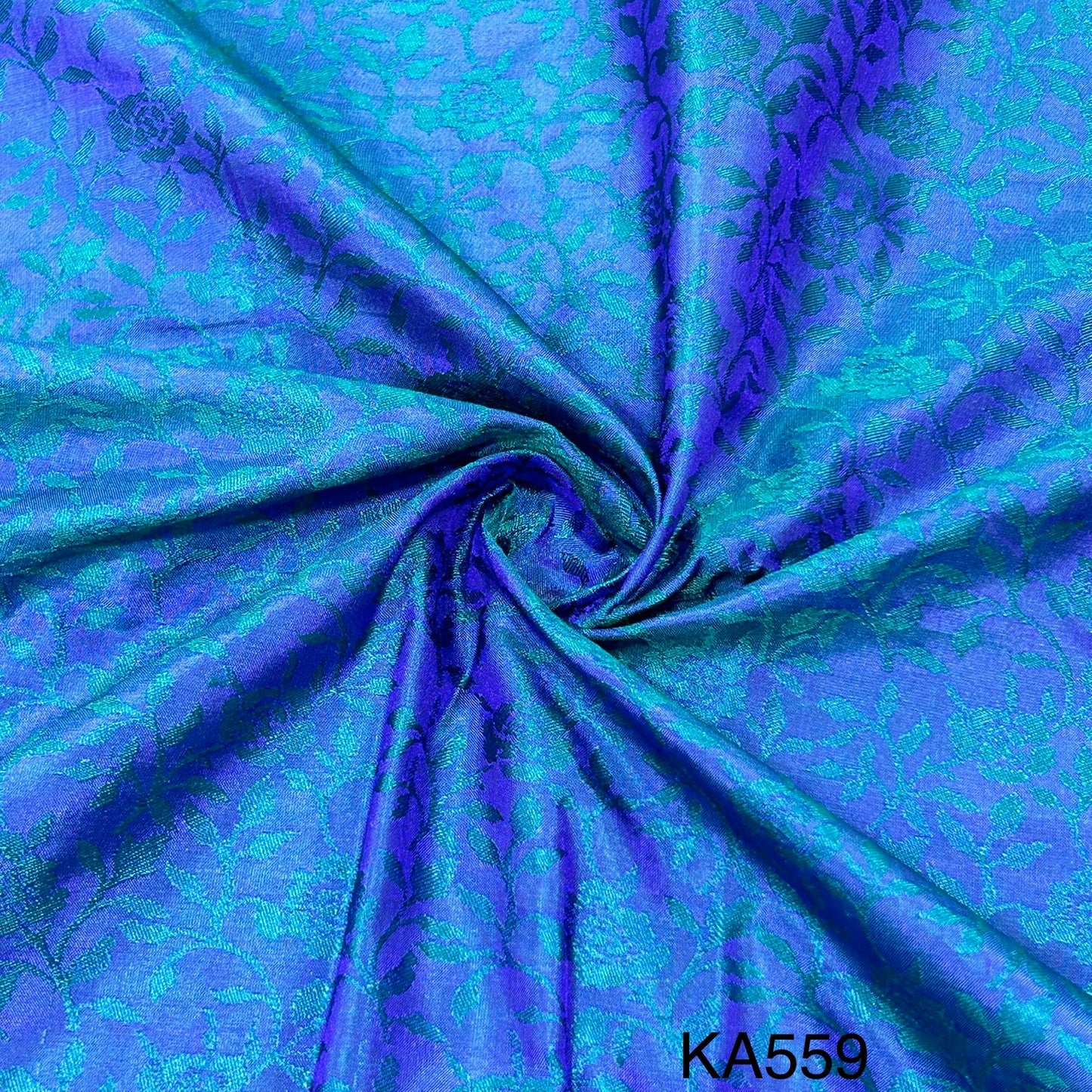Pure Silk Jaquard Fabric-KA559