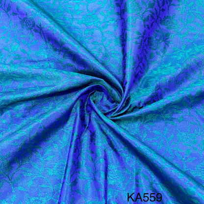 Pure Silk Jaquard Fabric-KA559