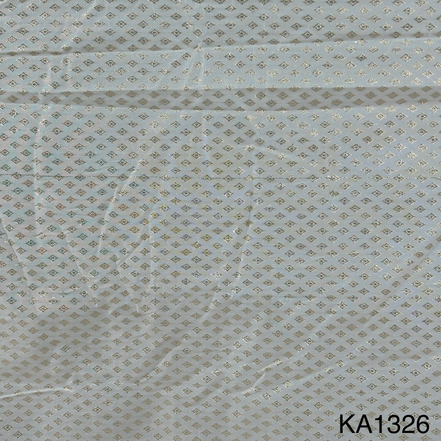 Zari Chanderi Fabric-KA1326