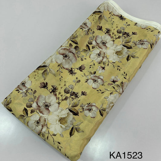 Printed Chinon Fabric-KA1523