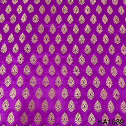 Silk Brocade Fabric-KA1089