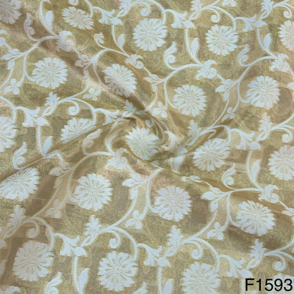 Banarasi Tissue Fabric-F1593